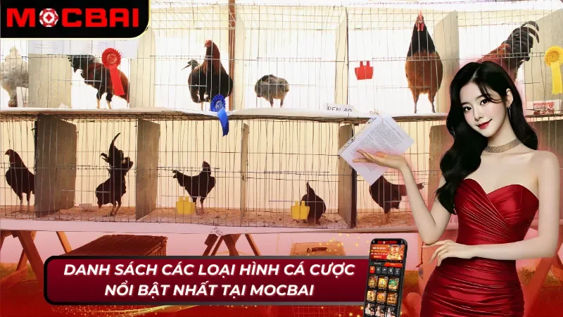 Đá Gà MOCBAI - Thiên Đường Giải Trí Số Một Năm 2025 4 Top các loại hình cá cược nổi bật khi tham gia đá gà tại Mocbai